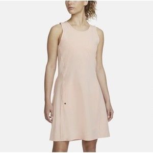 Nike Golf Dress Size XL Dri Fit Ace Golf Tennis Orange Peach Color Sleeveless